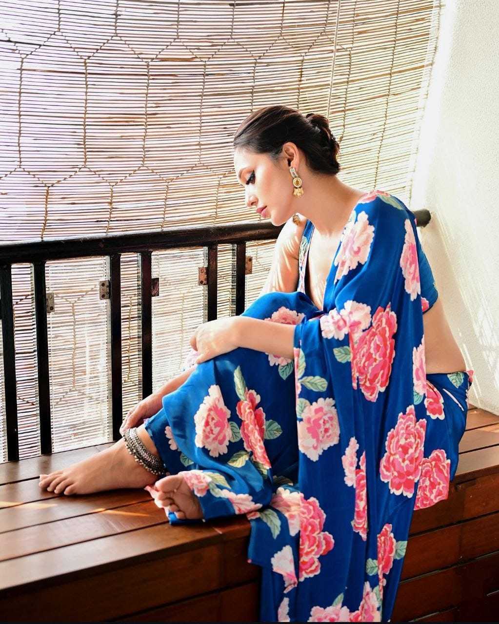 Japan Sartin Designer Saree JT-144660