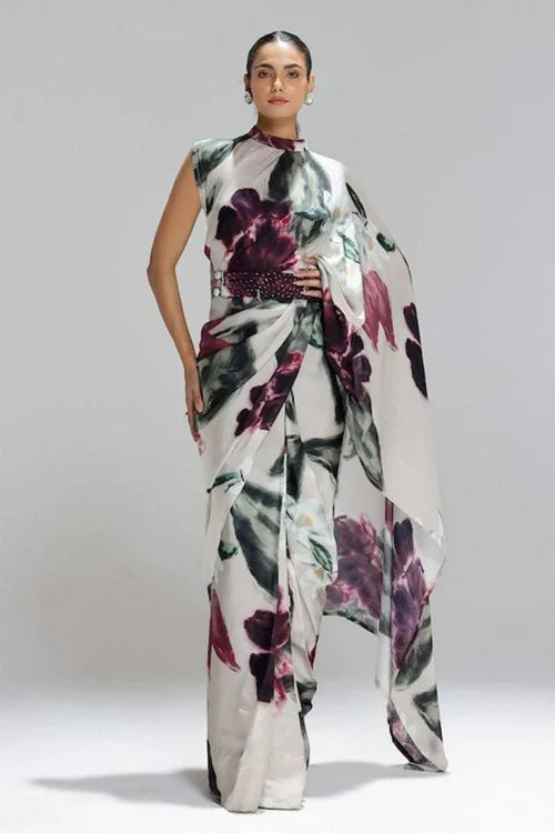 Japan Sartin Designer Saree JT-148973