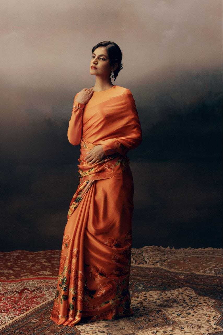 Bri Japan Sartin Designer Saree
