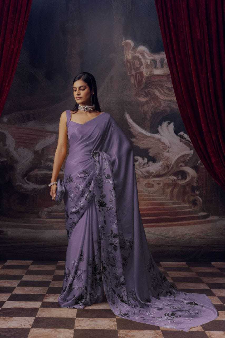 Bri Japan Sartin Designer Saree