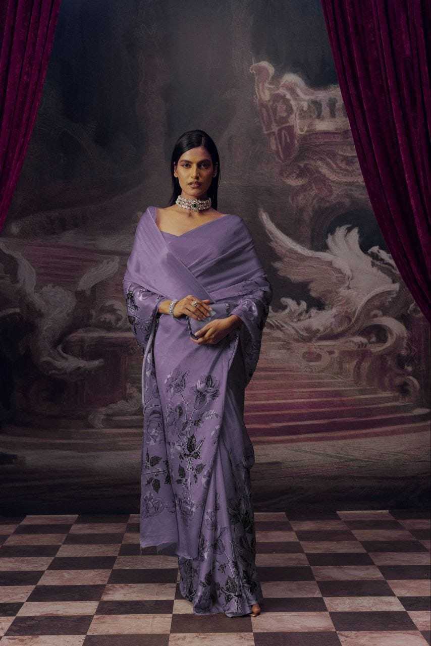 Bri Japan Sartin Designer Saree