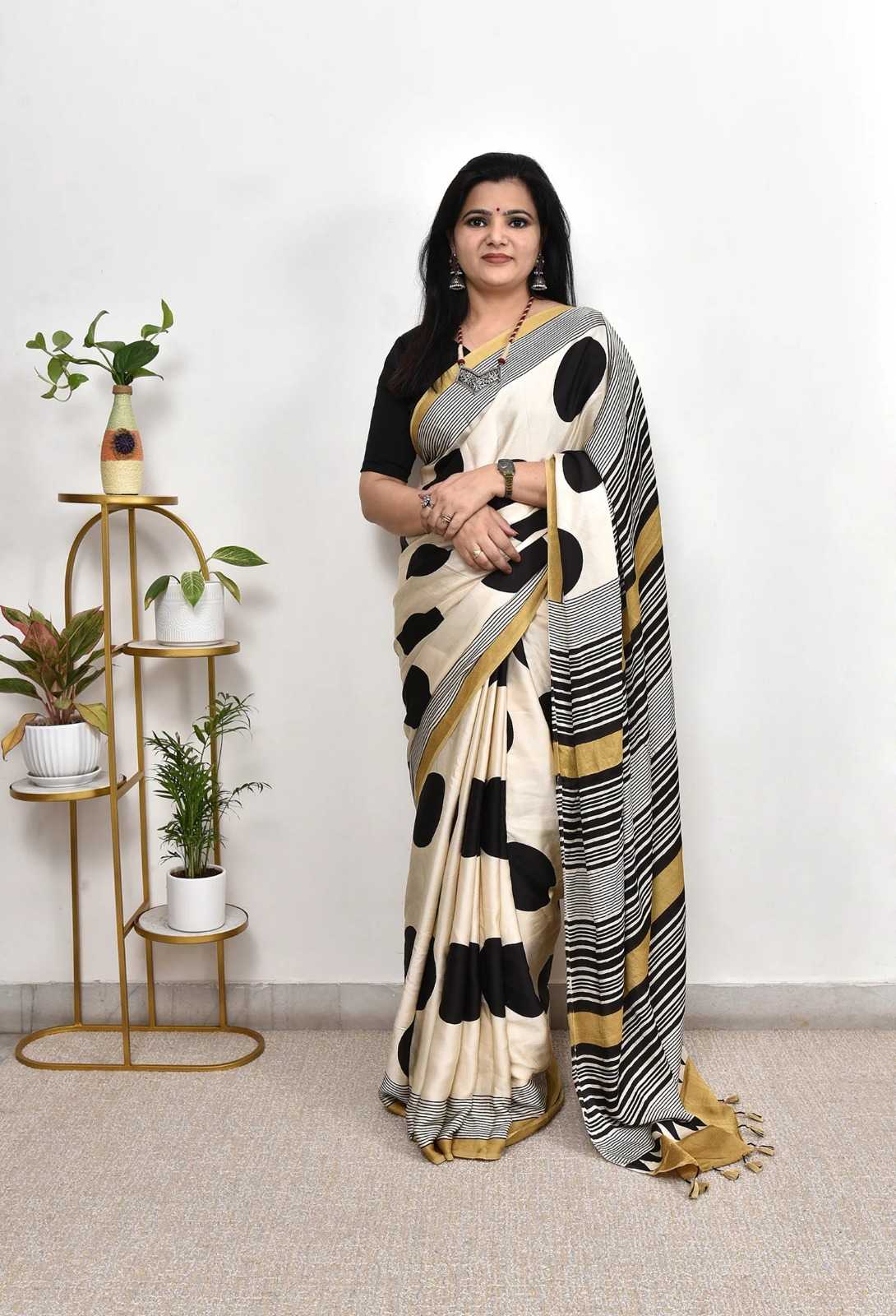 Silk Printed Saree