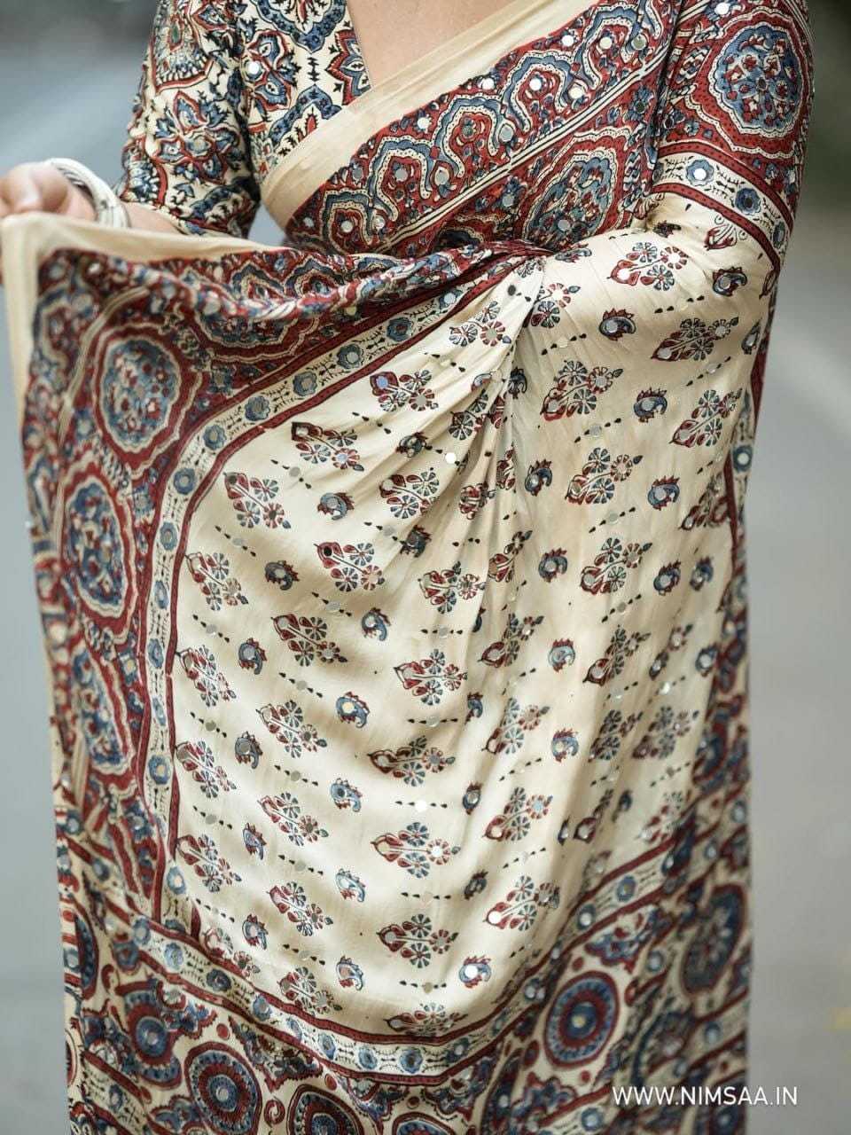 Ith Gajji Silk Designer Saree