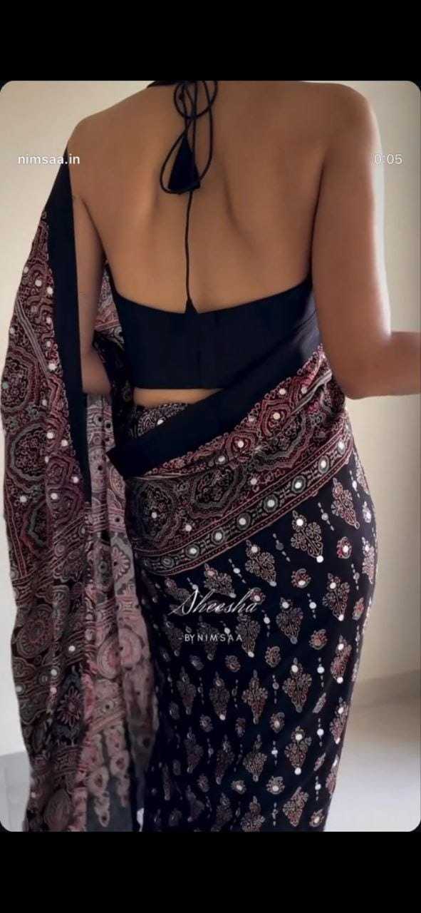 Ith Gajji Silk Designer Saree