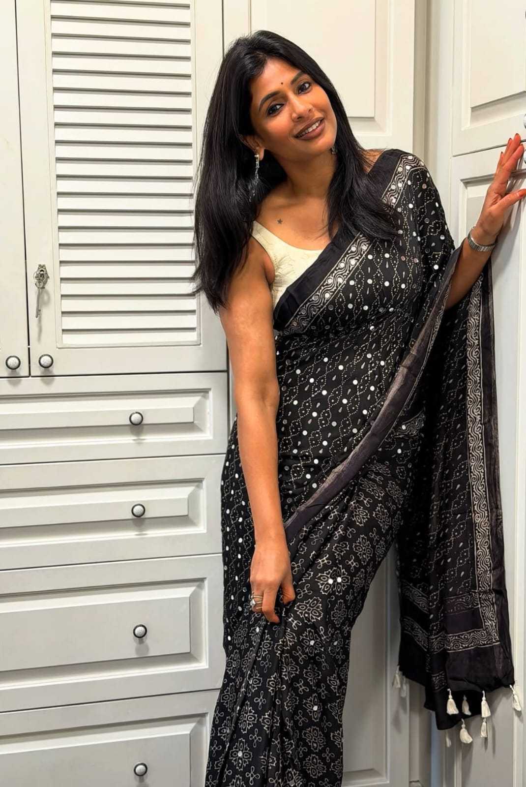 Lou Gajji Silk Designer Saree