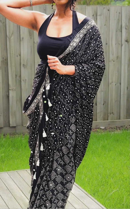 Mirr Gajji Silk Designer Saree