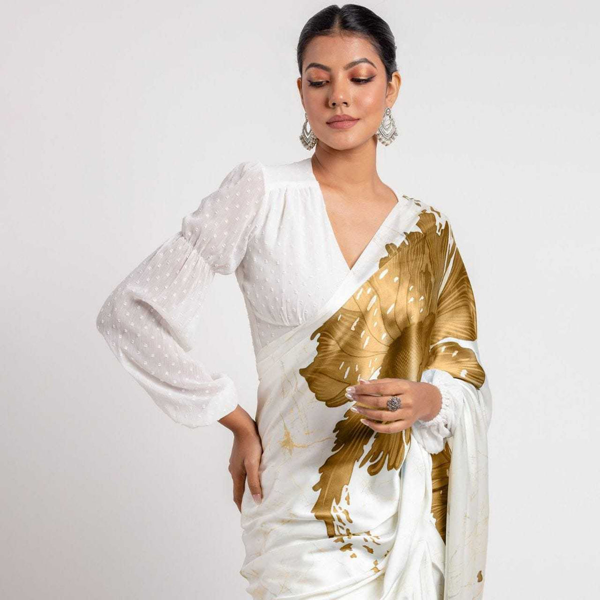 Print Japan Sartin Designer Saree