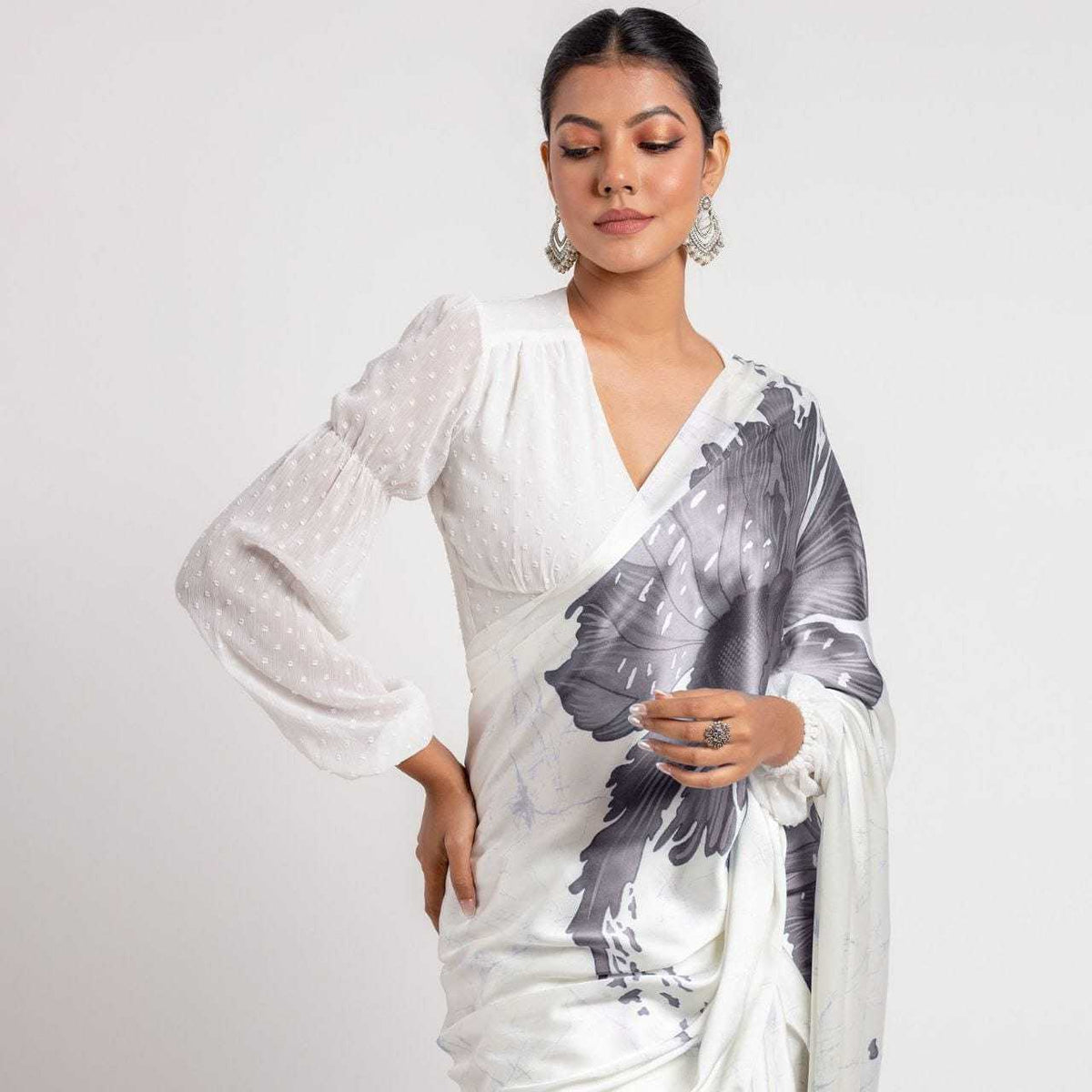 Print Japan Sartin Designer Saree