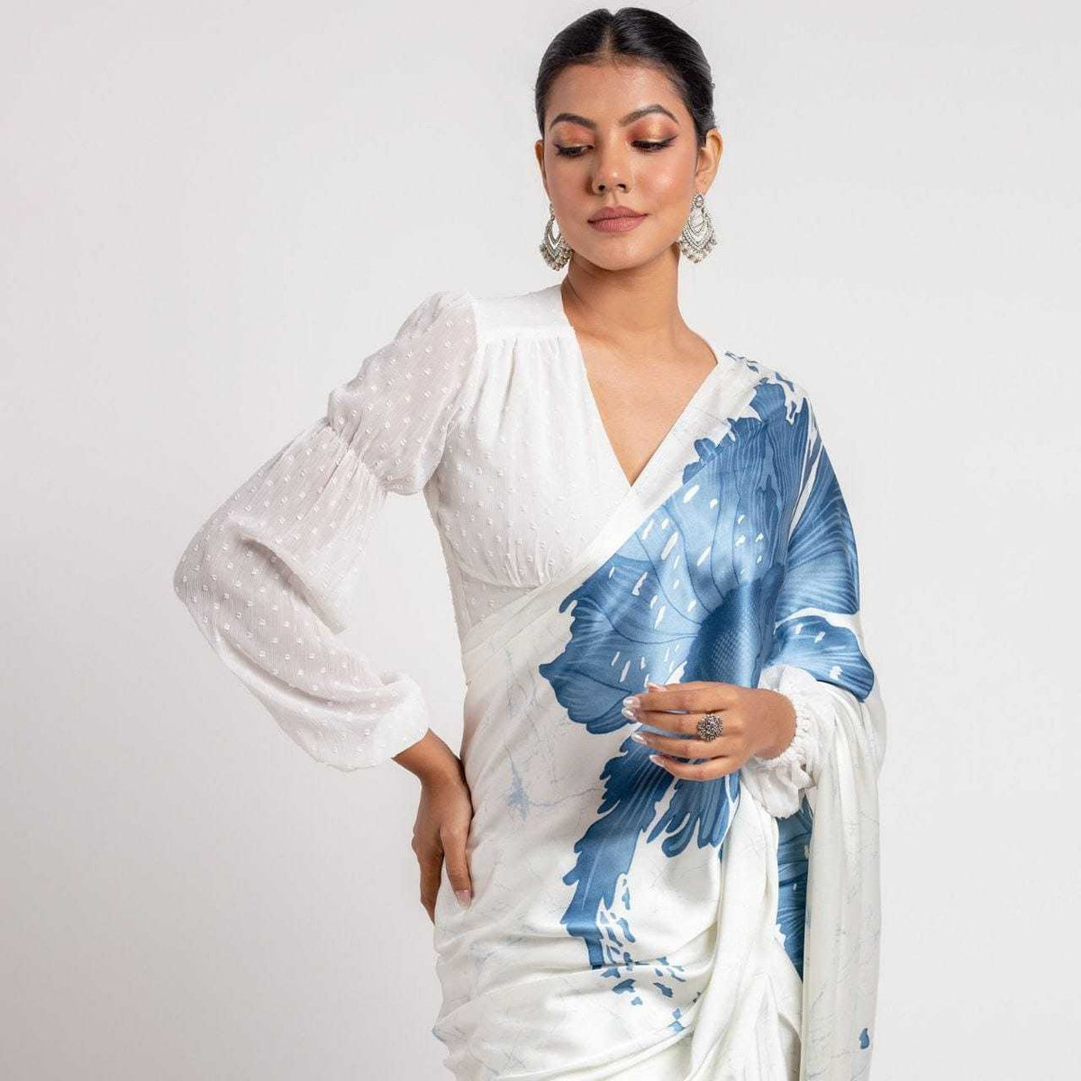 Print Japan Sartin Designer Saree