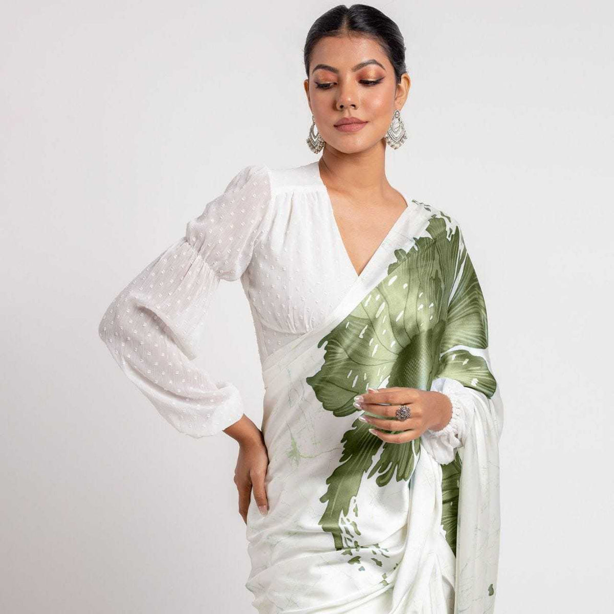 Print Japan Sartin Designer Saree