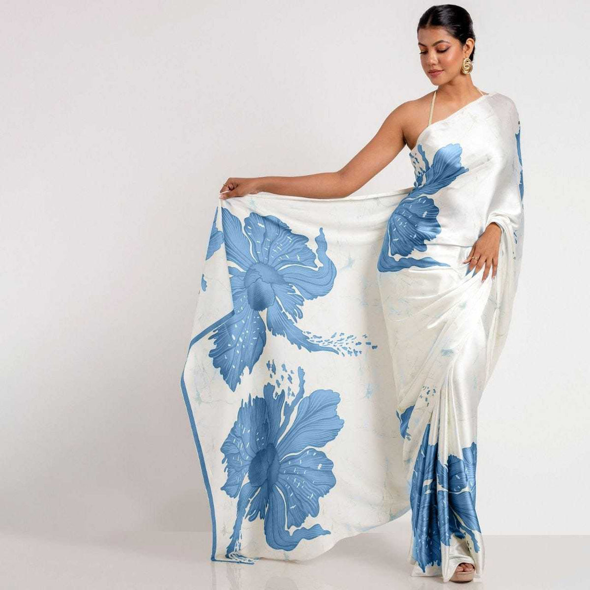 Print Japan Sartin Designer Saree