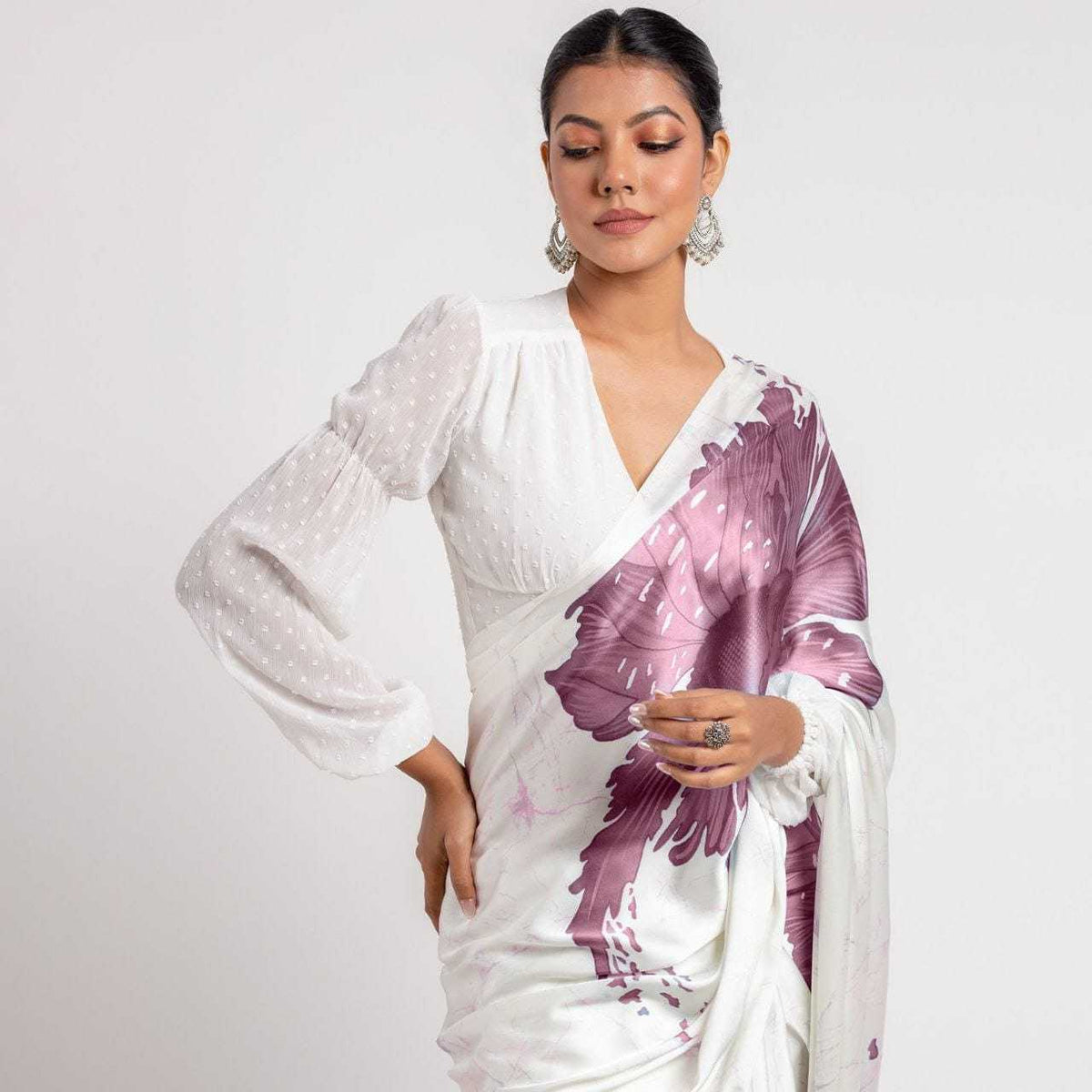 Print Japan Sartin Designer Saree