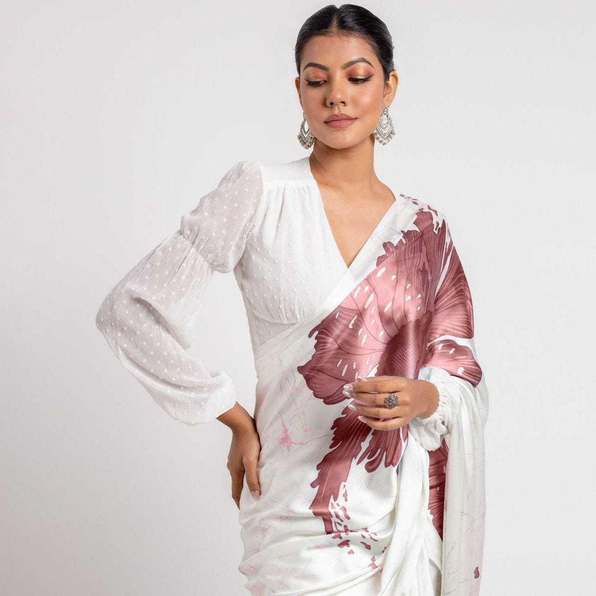 Print Japan Sartin Designer Saree