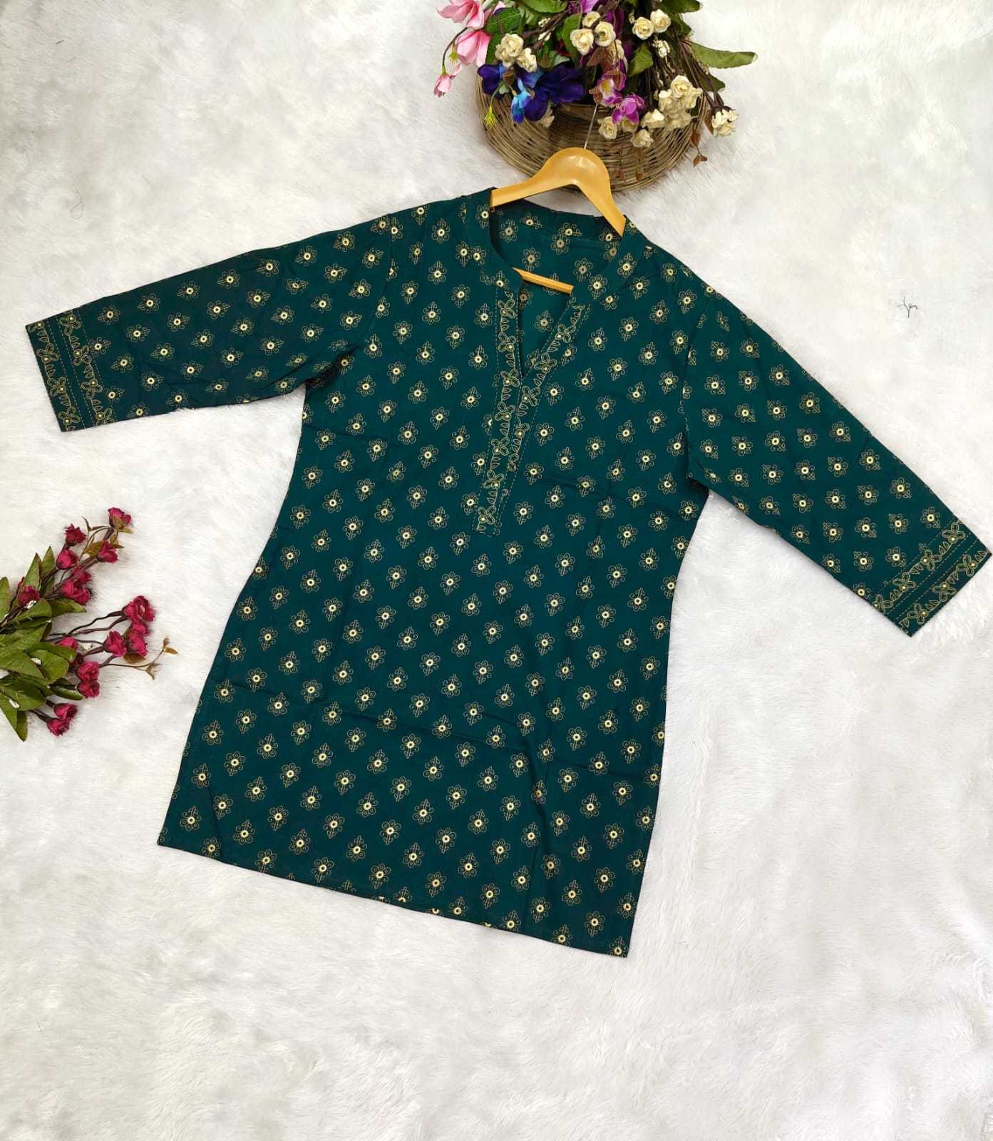 Cotton Party Wear Kurti