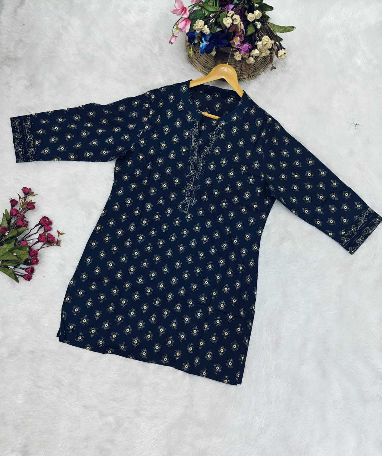 Cotton Party Wear Kurti