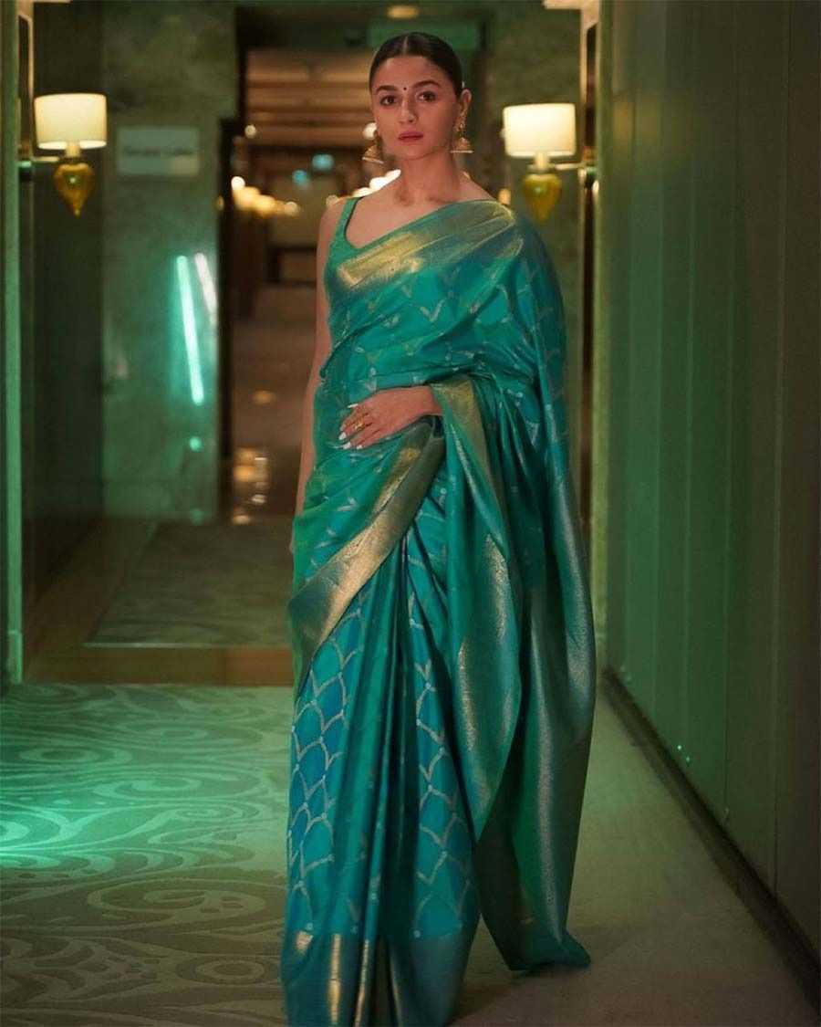 Lichi Silk Soft Saree