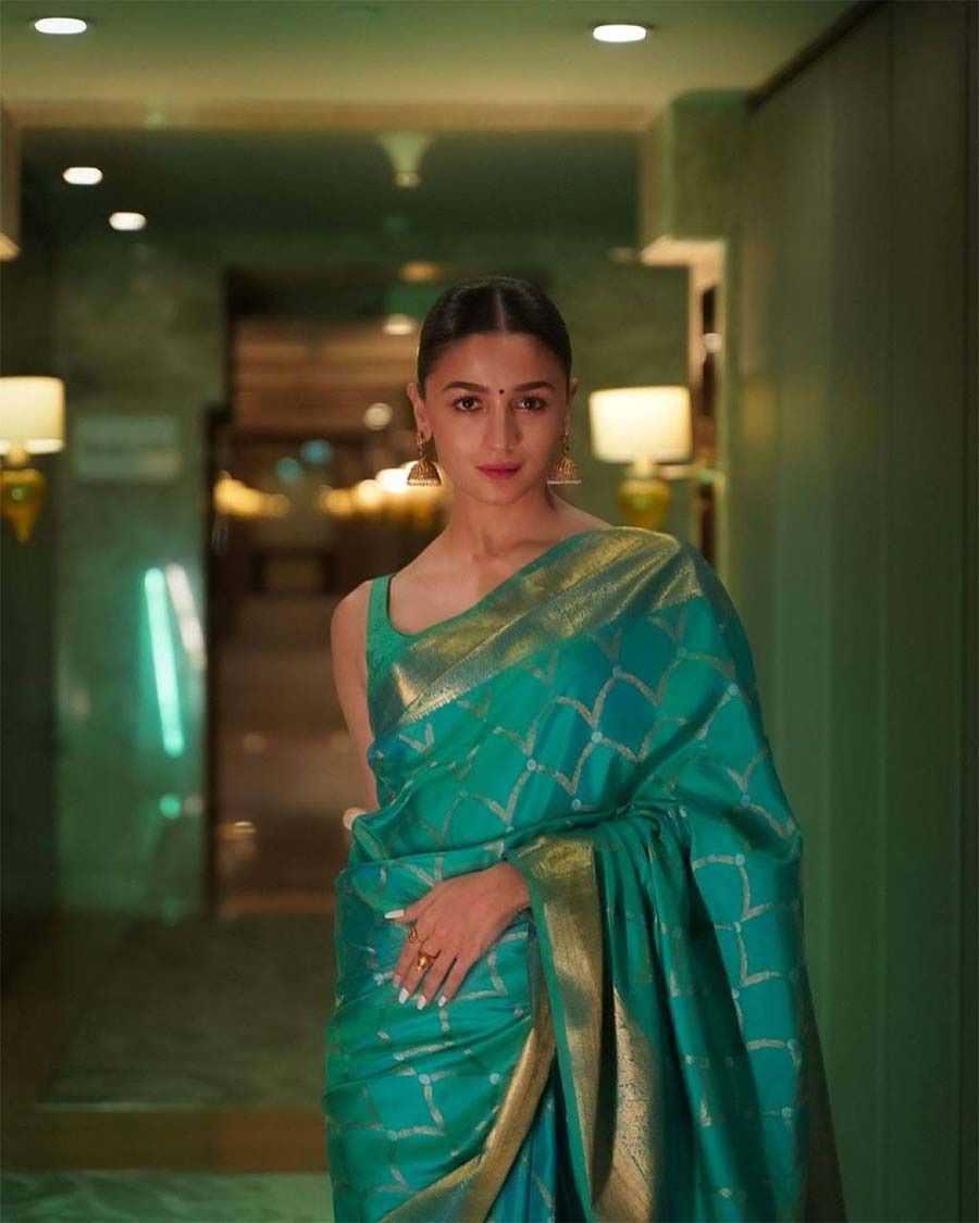 Lichi Silk Soft Saree