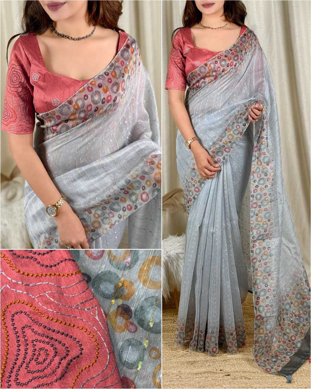 Cotton Printed Saree