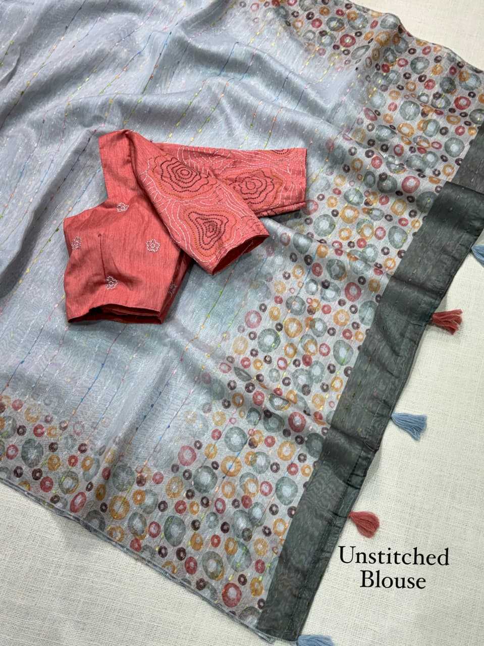 Cotton Printed Saree
