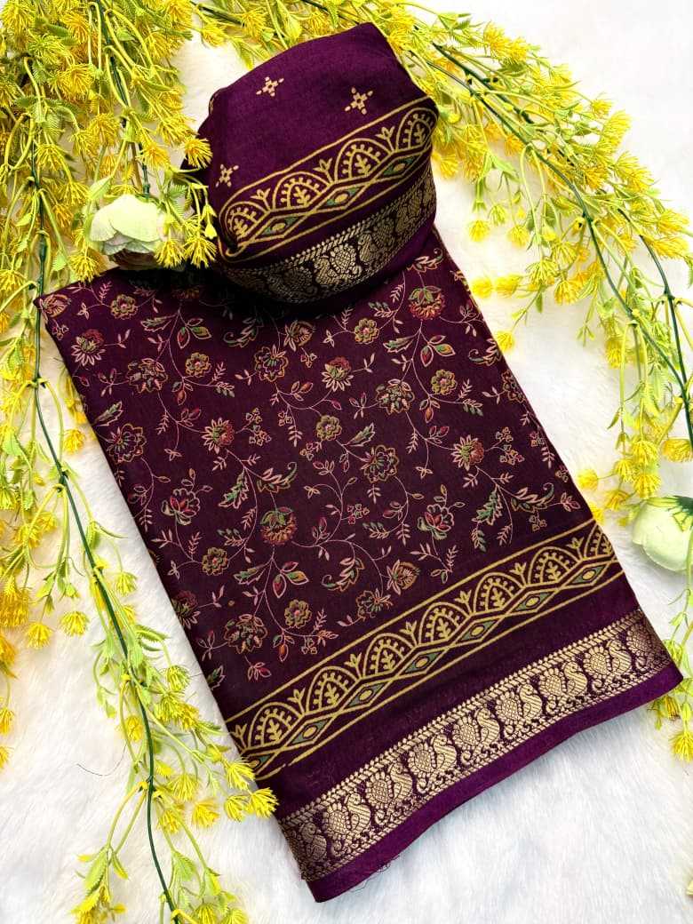 Soft Cotton Silk Designer Saree
