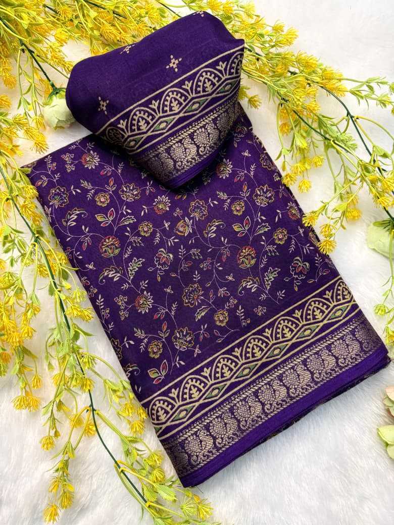 Soft Cotton Silk Designer Saree