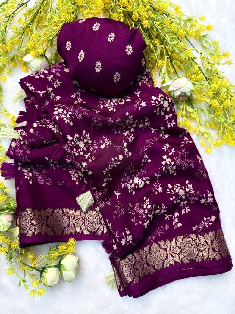 Crepe Silk Saree