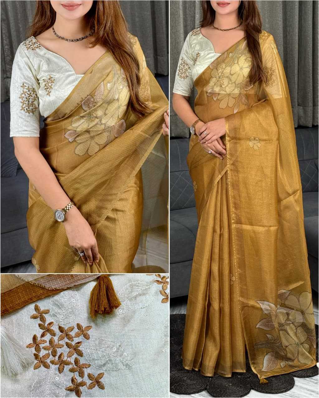 Printed Saree