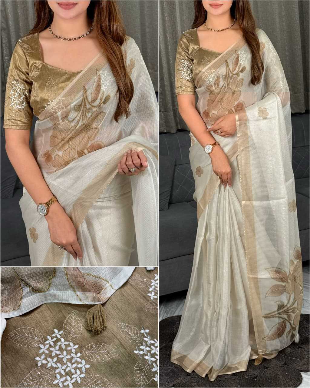 Printed Saree