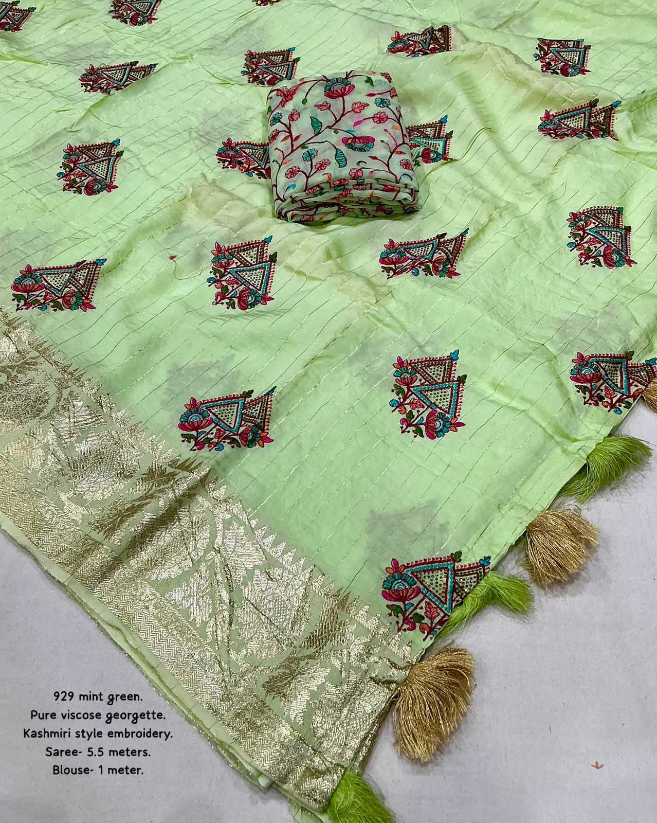 Pure Viscos Party Wear Saree
