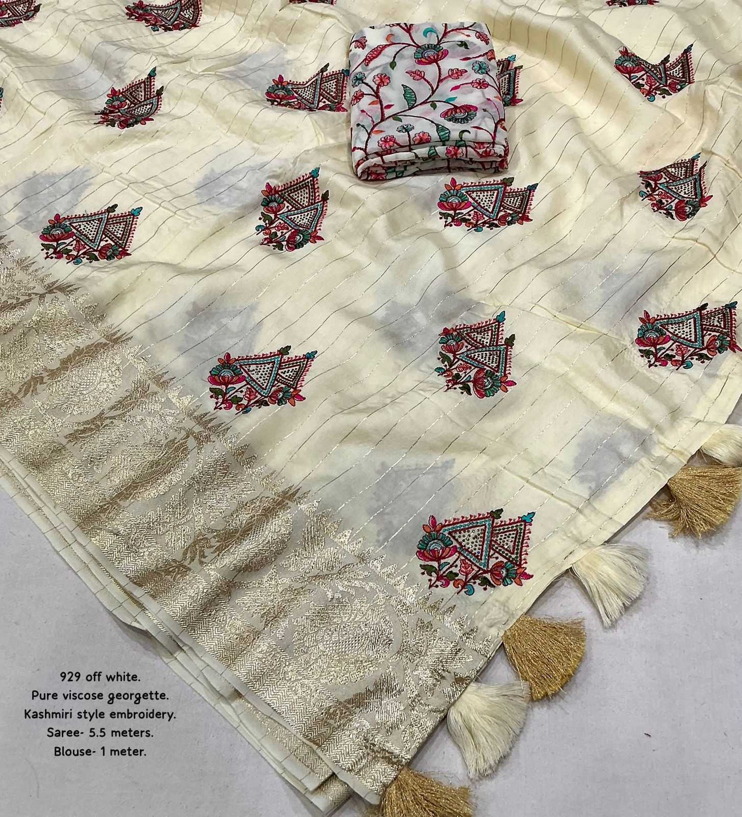 Pure Viscos Party Wear Saree