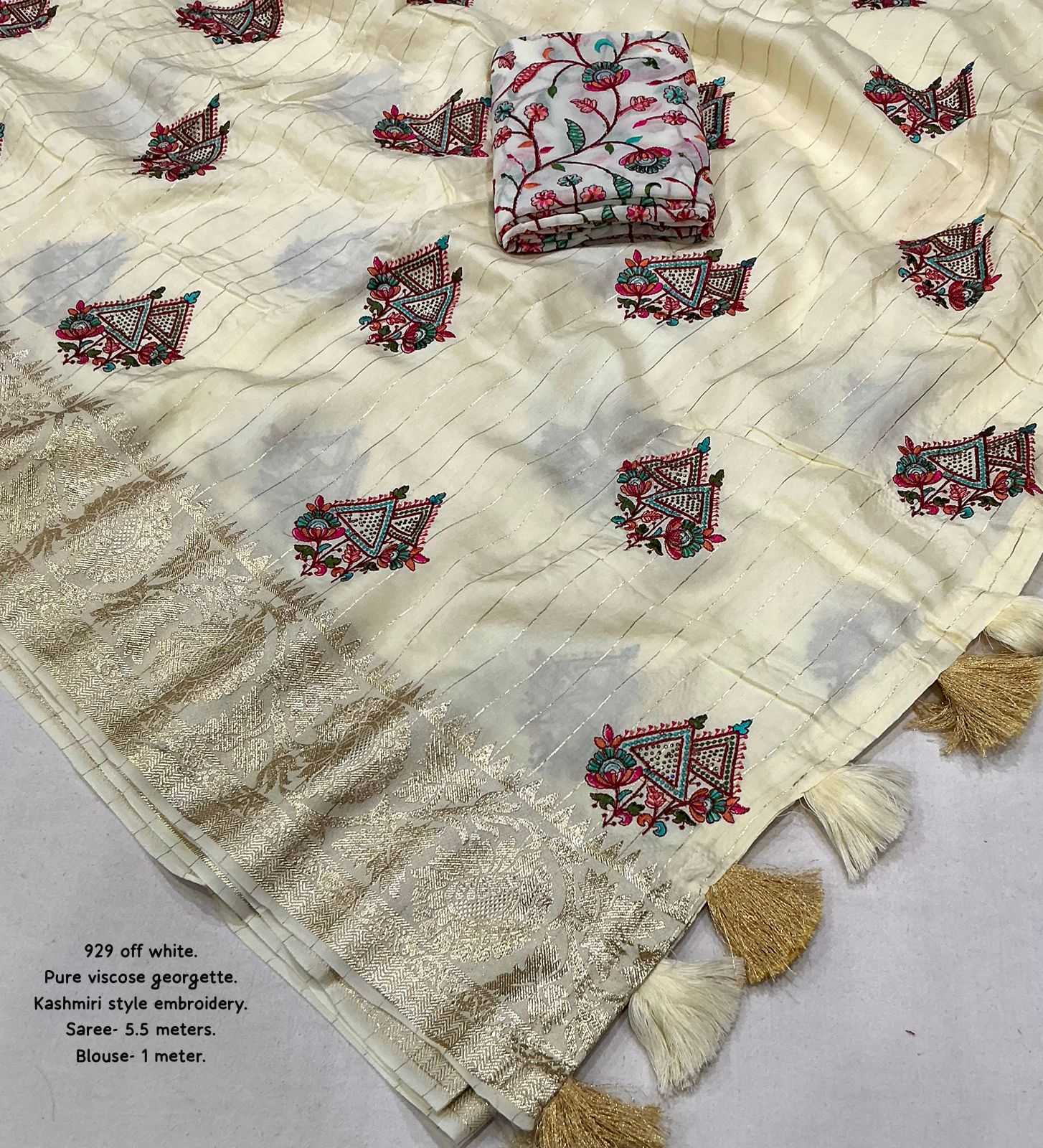 Pure Viscos Party Wear Saree