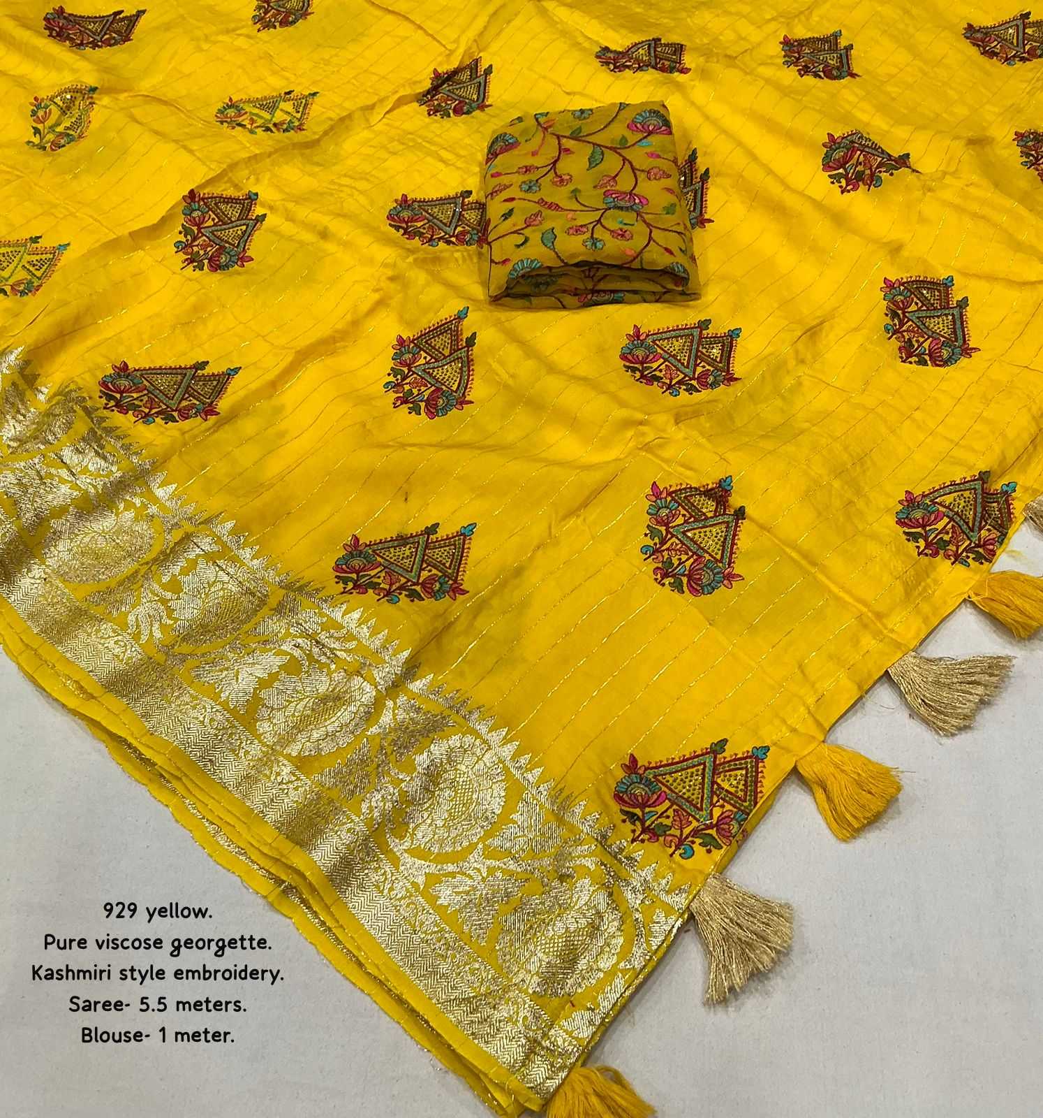 Pure Viscos Party Wear Saree