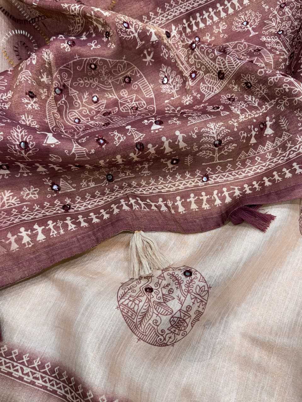Teju Silk Cotton Printed Saree