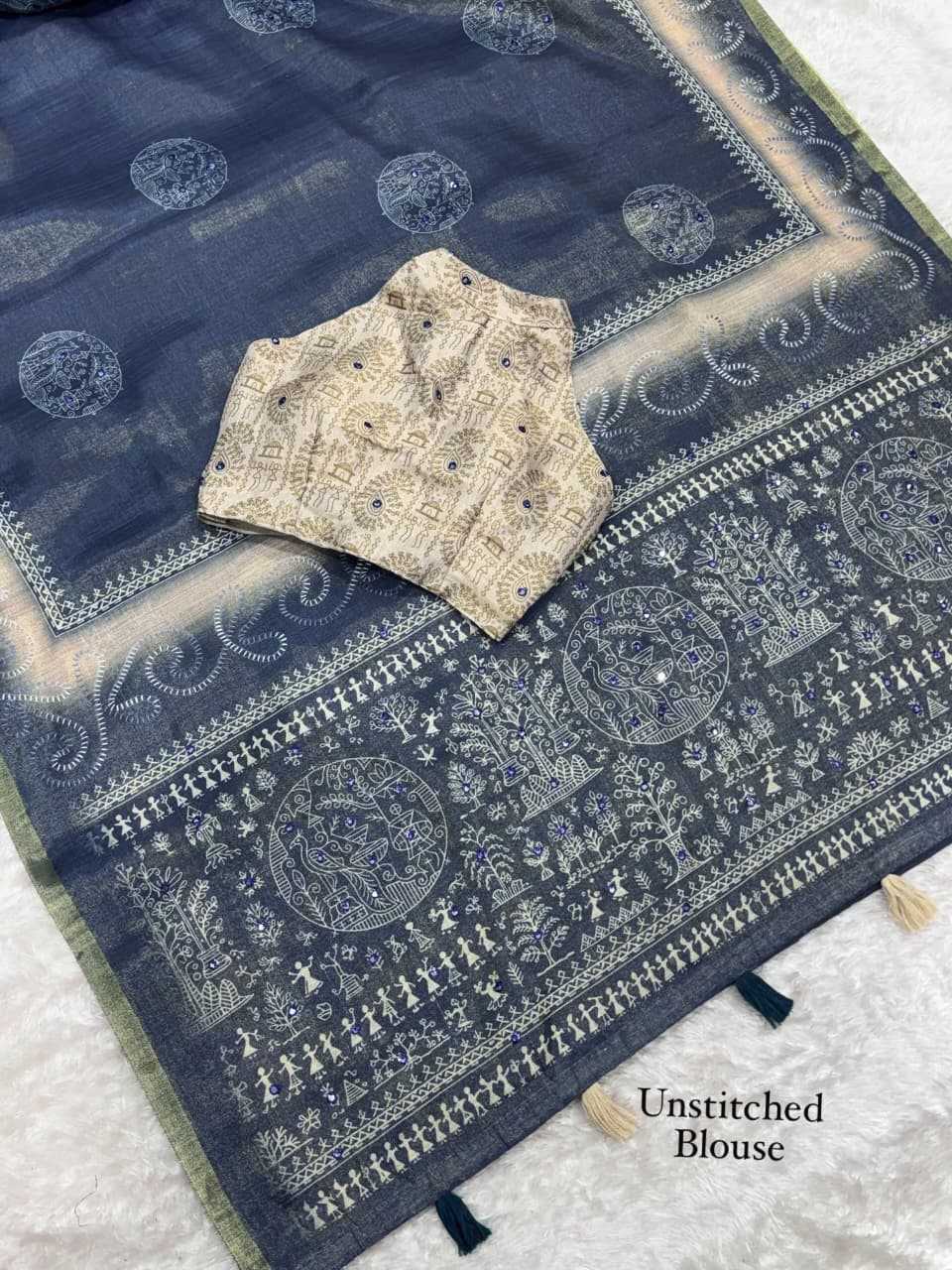 Soft Cotton Silk Designer Saree