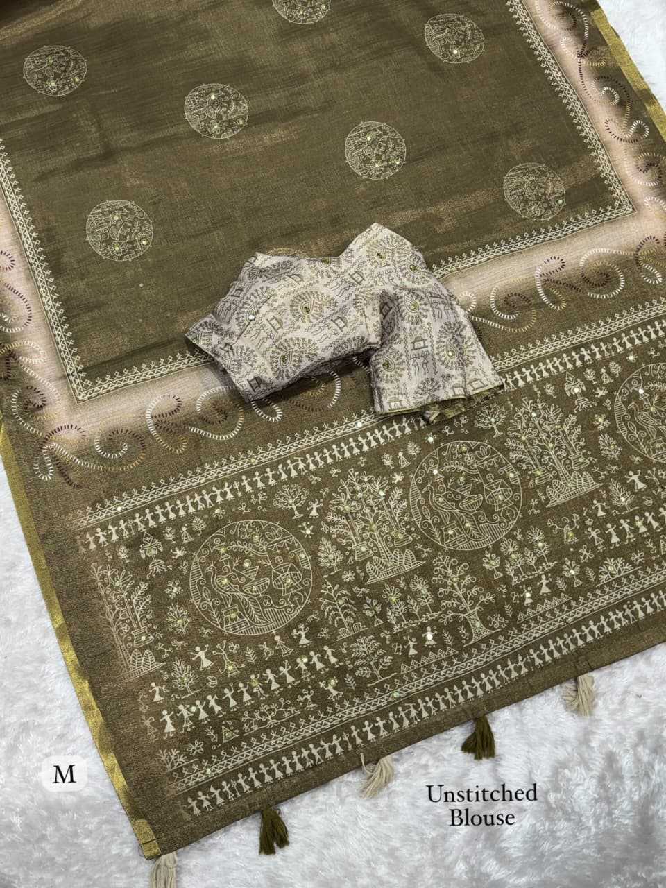 Soft Cotton Silk Designer Saree