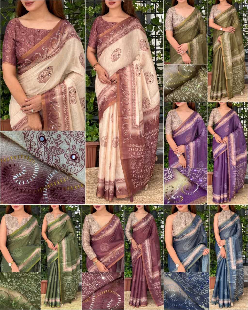Soft Cotton Silk Designer Saree
