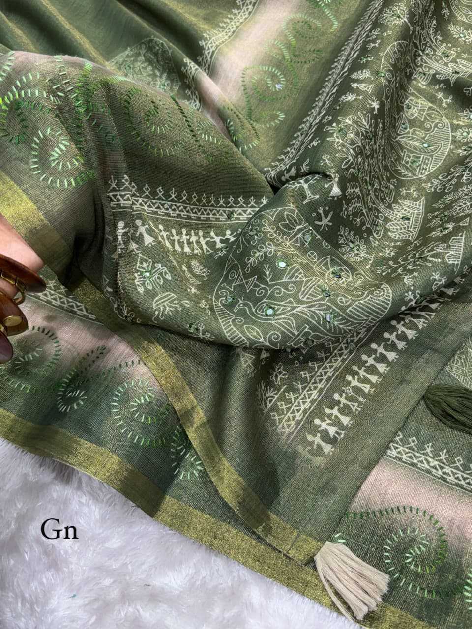 Soft Cotton Silk Designer Saree