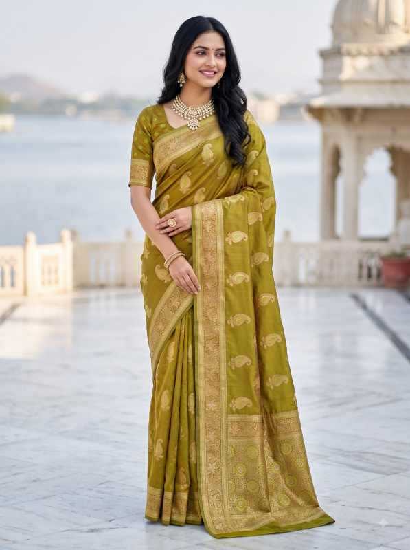 Zari Cotton Jacquard Saree