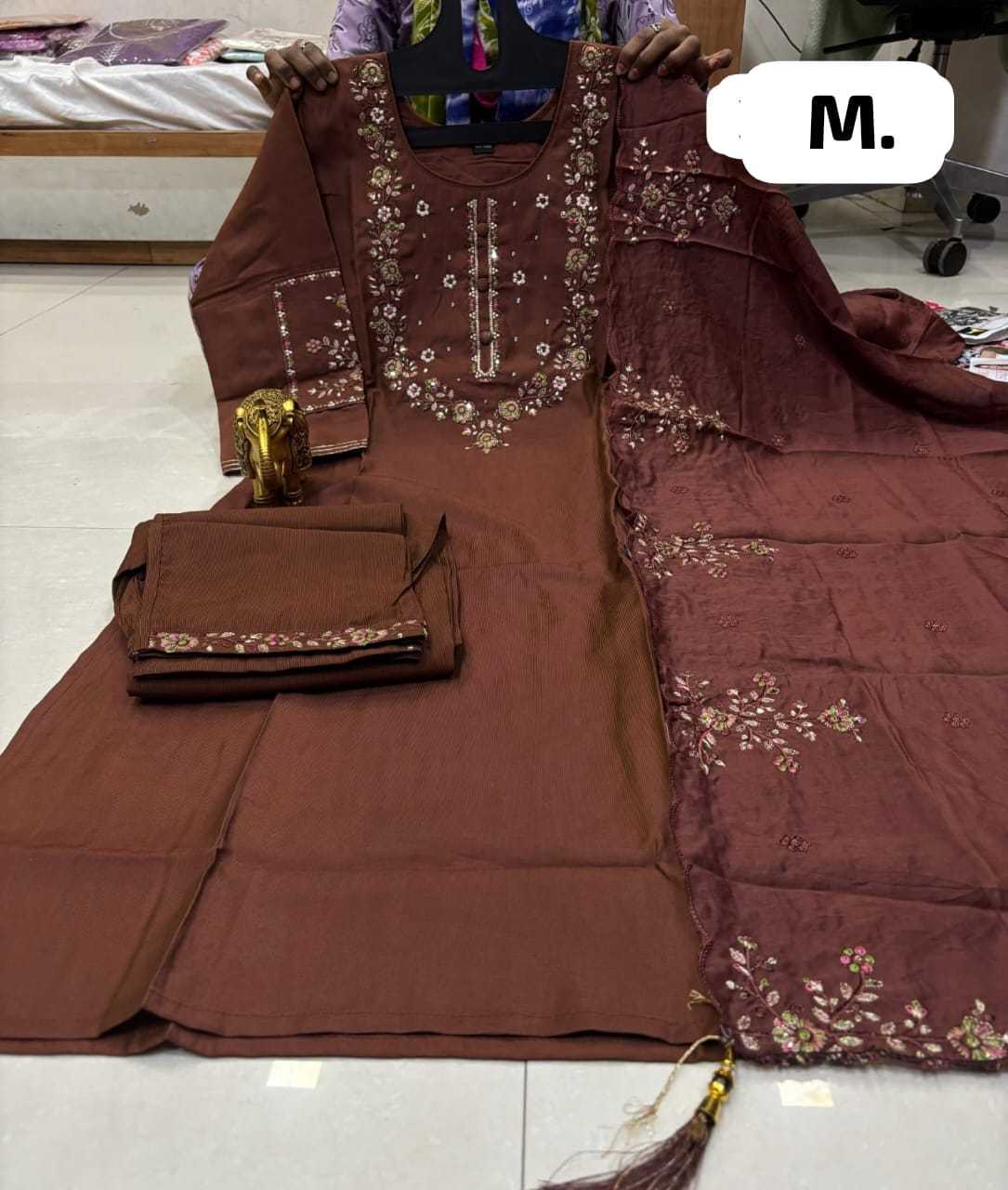 Aaradhika Heavy Silk Designer Kurti