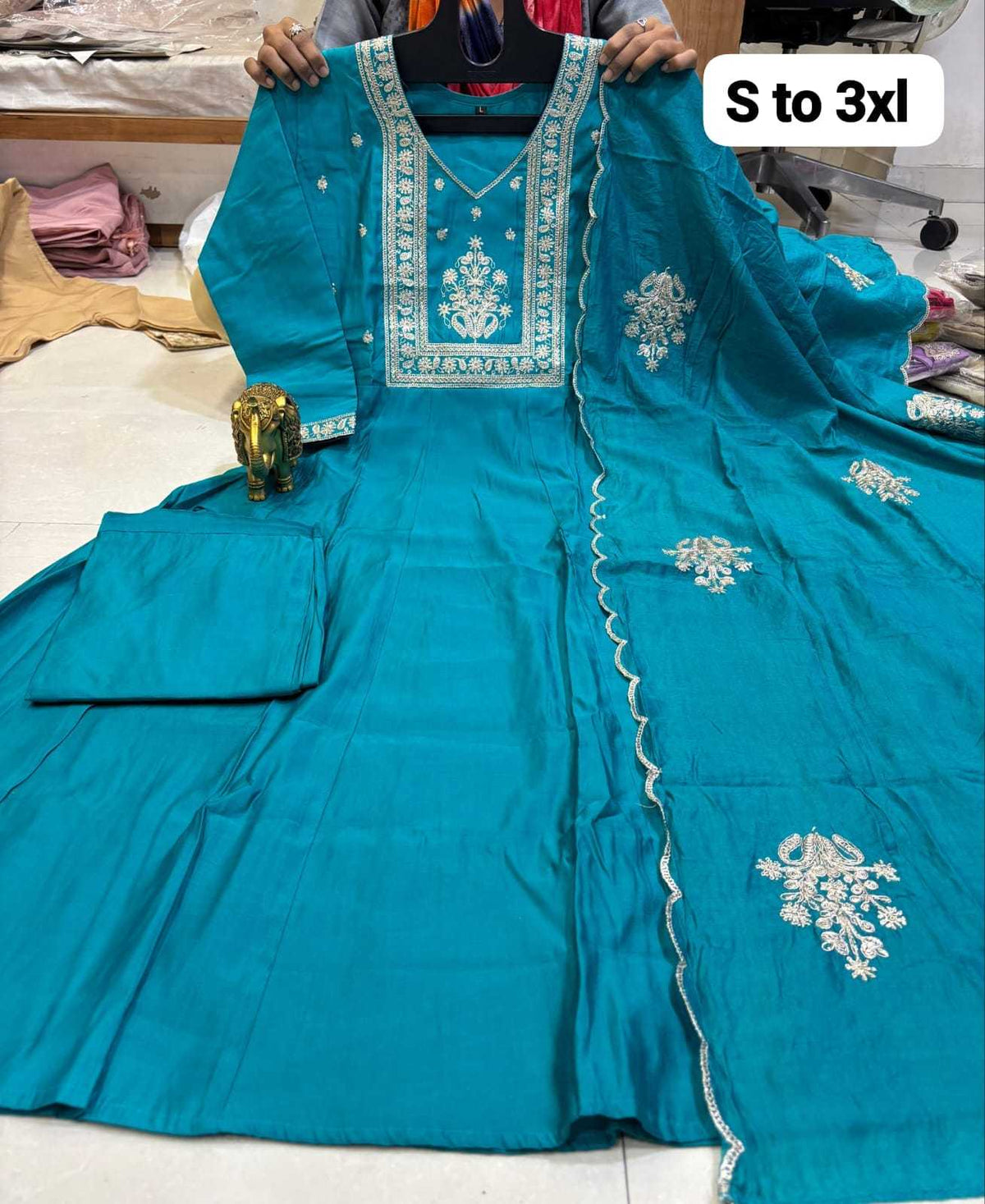 Aarini Silk Designer Kurti