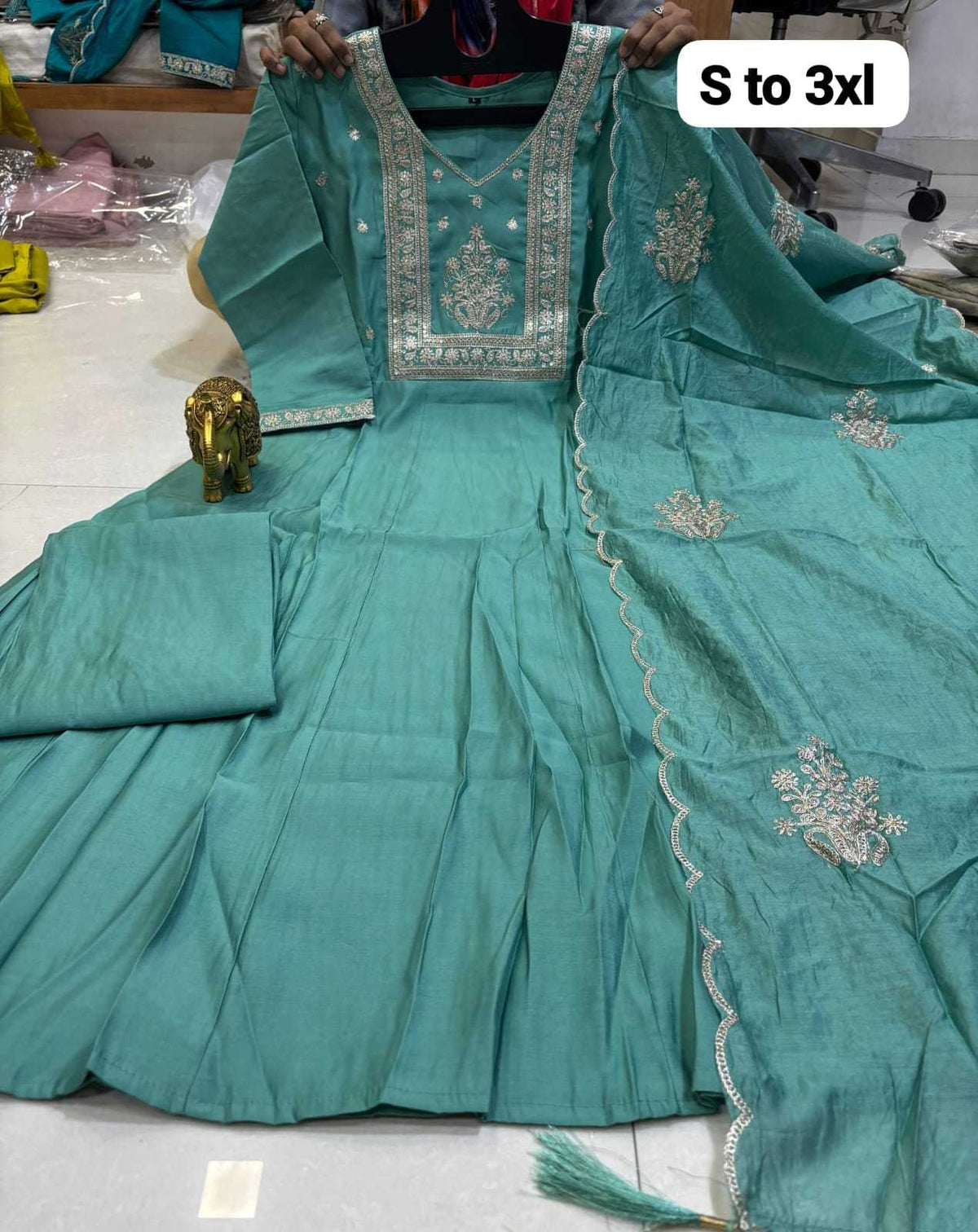 Aarini Silk Designer Kurti