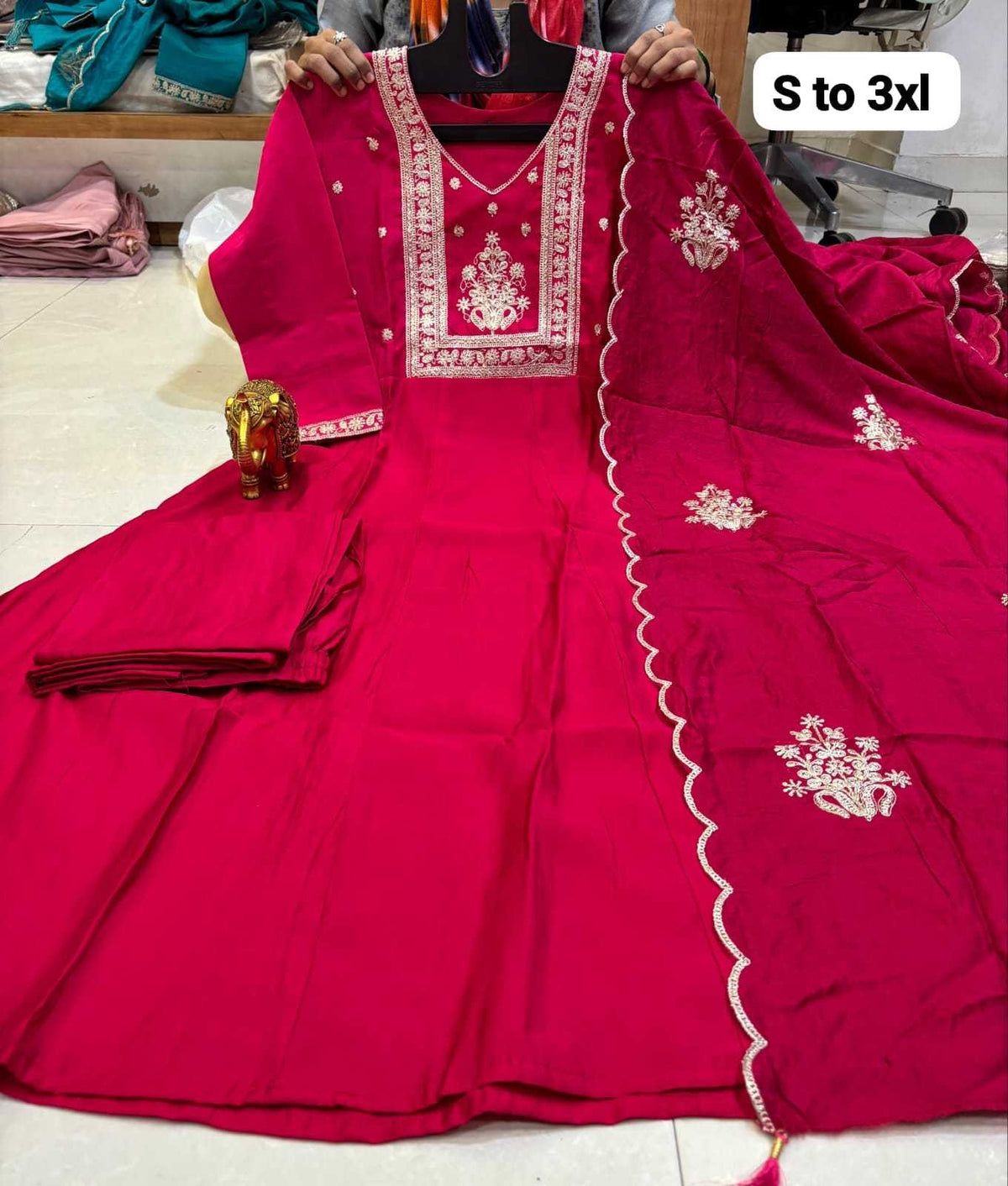 Aarini Silk Designer Kurti