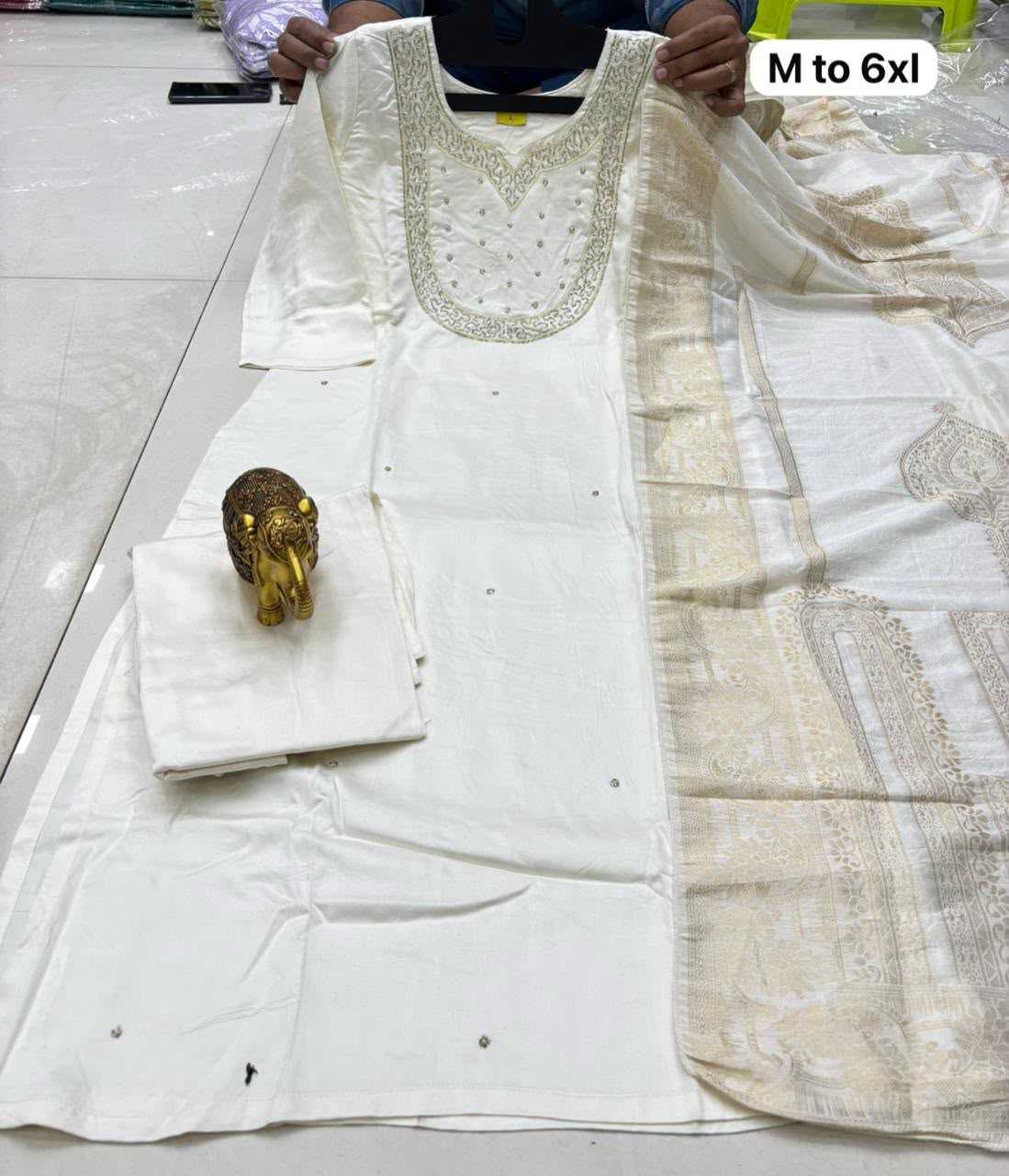 Gajji Silk Designer Kurti