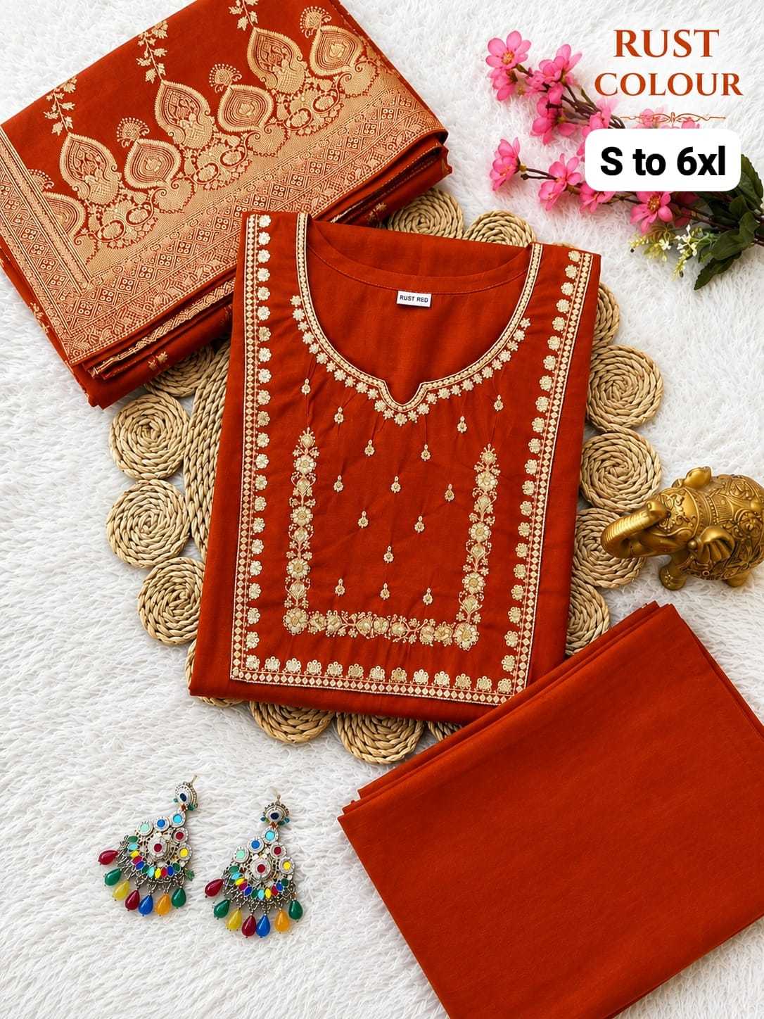 Aashraya Heavy Roman Silk Designer Kurti