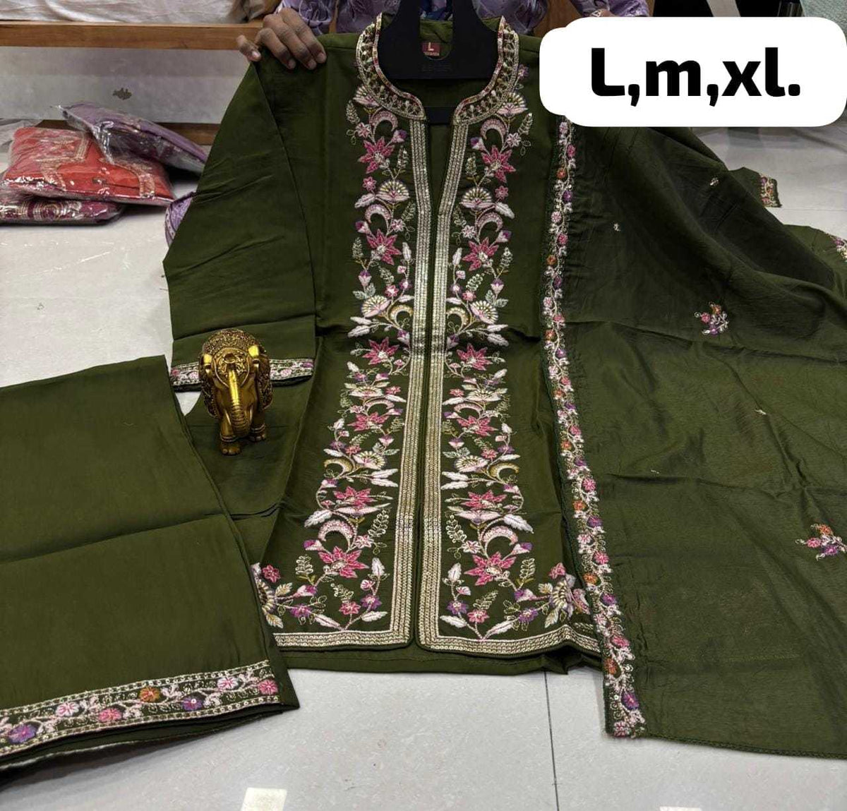 Aishi Muslin Silk Workwear Kurti