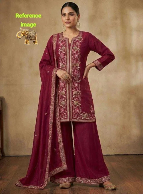 Aishi Muslin Silk Workwear Kurti