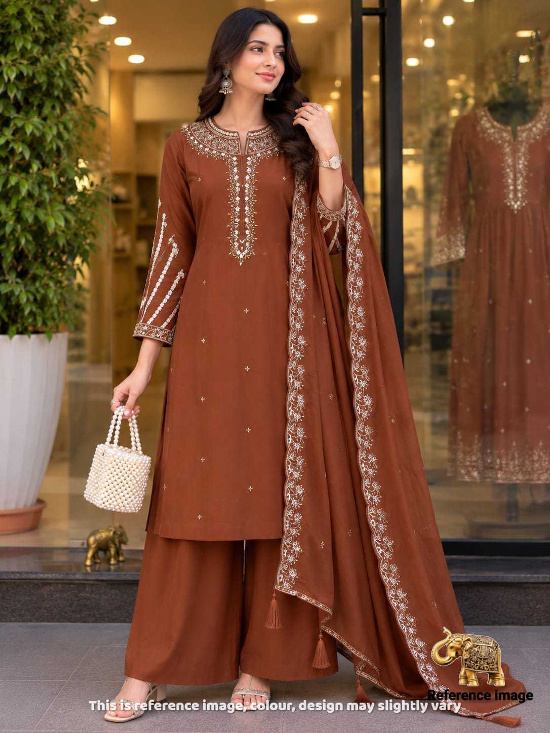 Anindita Heavy Roman Silk Designer Kurti