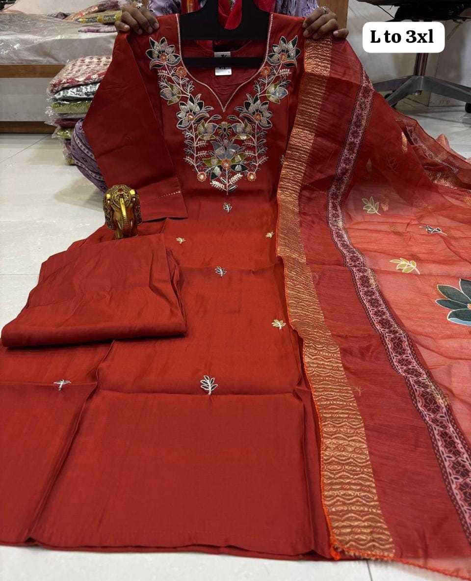 Ashmika Heavy Silk Designer Kurti
