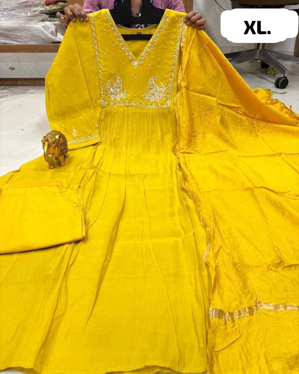 Chanderi Soft Designer Kurti