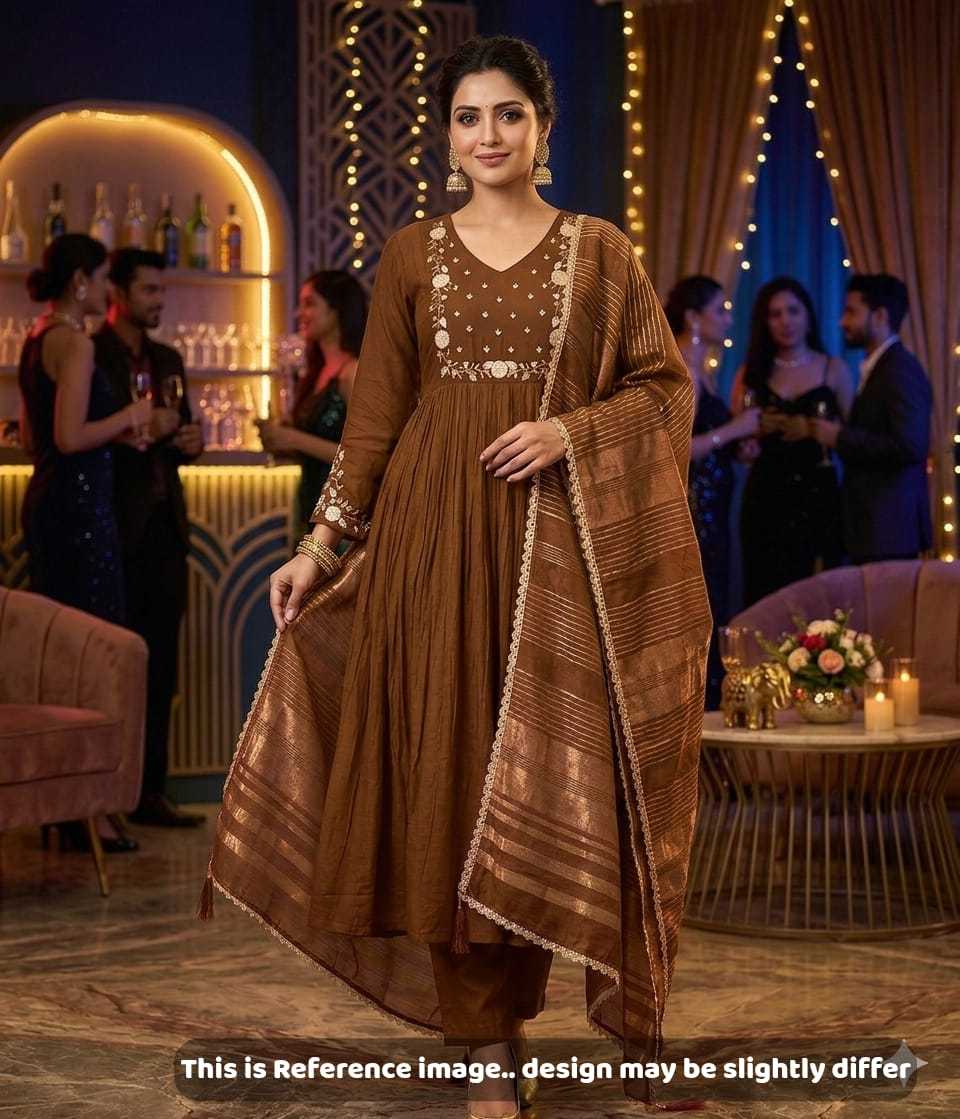 Chanderi Soft Designer Kurti
